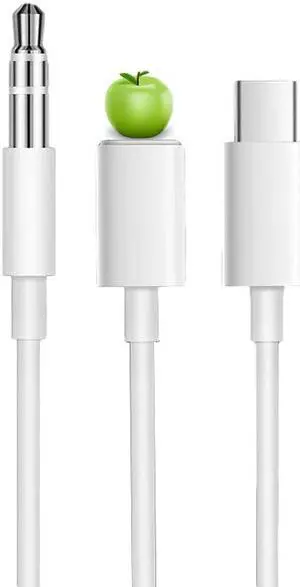 For iphone 7 / 8 / X And   Car Audio Adapter Aux Lightning And Type C To 3.5mm Adapter Audio Cable