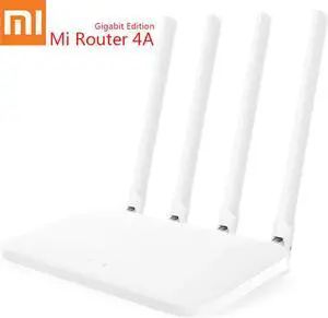 4A Router MI 4A Gigabit Version Router 2.4GHz 5GHz Wifi Repeater Dual Core 128MB Wifi Signal Booster WifiRouter