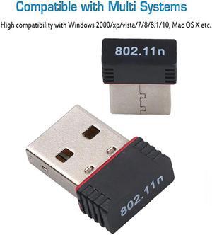 USB WiFi Adapter 150Mbps mini internet Network Card 802.11n/g/b Dongle Adapter Ethernet Receiver Wi-fi For PC Computer
