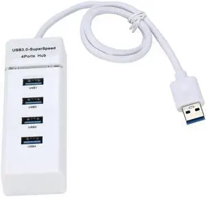 USB Hub High Speed Black USB 3.0 HUB Splitter Expansion For Desktop PC Laptop Adapt With Super Speed Transfer Rate 0.5M