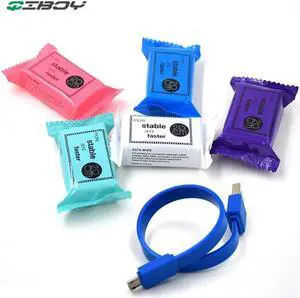Candy Package Cables 20CM Type C Micro USB Fast Charging  Usb C Cable Power Bank Cable short cable for iphone