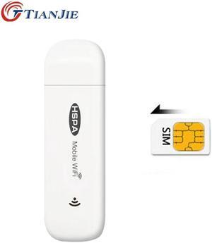 3G Car Routers Mobile Wifi Hotspot Mifi Dongle Car USB Modem 7.2M Mini Wireless Universal Broadband with SIM Card Slot