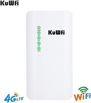 Unlocked 150Mbps 4G LTE Wifi CPE Router, Outdoor Waterproof CAT4 Wireless Router Support 32 Wifi Users work with IP camera