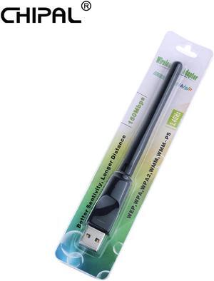 150Mbps USB WiFi Adapter 150M Mini Wireless Network Card LAN Wi-Fi Receiver Wi Fi Antenna 802.11 b/g/n for Desktop Laptop