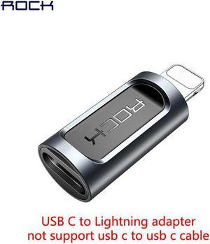 for usb c to lightning adapter charging cable converter for iPhone 11 pro xs max xr 8 7 6s plus 5  ipad charger Type-c