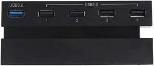 Speed Hub Adapter 5 Ports USB 3.0 2.0 Hub 1 USB 3.0 + 4 USB 2.0 for  for PS4 for Playstation 4 Accessories HUB
