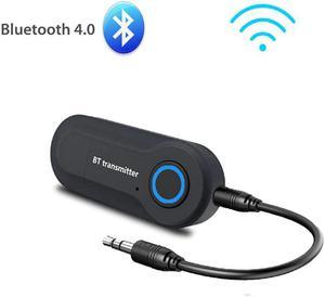 Bluetooth 4.0 Transmitter Audio RCA to 3.5mm AUX USB Adapter HUB for Mobile Phone PC TV Headphones Car Music