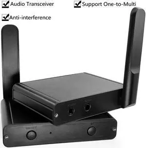 Hifi Digital Wireless Audio Transceiver Adapter  Wireless Music Sound Transmitter Receiver With 3.5mm RCA Audio Cable