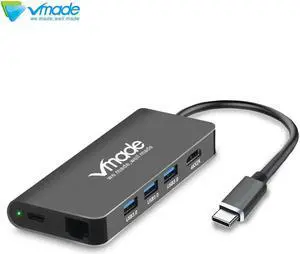 USB HUB USB C to HDMI RJ45 Thunderbolt 3 Adapter for MacBook  Galaxy S10  Mate 20 P20 Pro Type C USB 3.0 HUB