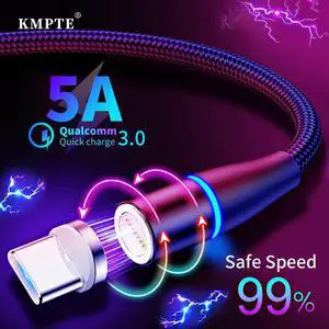 Magnetic Micro USB Type C Cable Quick charge For iPhone  Mole Phone Fast Charging USB Cable Magnetic Charger Wire