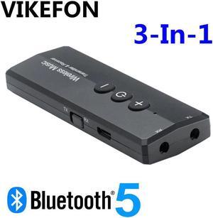 Bluetooth 5.0 4.2 Audio Receiver Transmitter 3 IN 1 3.5MM 3.5 AUX Jack USB Stereo Music Wireless Adapters For Car TV MP3 PC