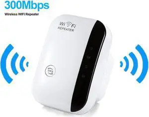 WiFi Repeater Wifi Extender 300Mbps Wi-Fi Amplifier WiFi  signal amplifier 300M bun router expansion repeater