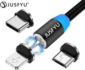 USB Cable Fast Charging USB Type C Cable Magnet Charger  Charge Micro USB Cable Mole Phone Cable USB Cord