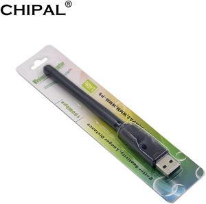 150Mbps MT7601 Wireless Network Card Mini USB WiFi Adapter LAN Wi-Fi Receiver Dongle Antenna 802.11 b/g/n for PC