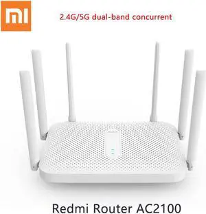 Redmi AC2100 Router Gigabit 2.4G 5.0GHz Dual-Band 2033Mbps Wireless Router Wifi Repeater With Dual-Core Four-Thread CPU