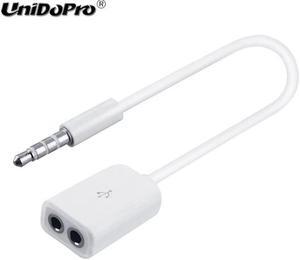 3.5mm 1 Male to 2 Female Port Audio Stereo Jack Headphone Splitter Cable Adapter For Blackview E7, A8 Max, R7, A5, A8 Earphone