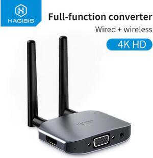 HDMI VGA HD Adapter tv stick Wireless WiFi Display Dongle Screen Mirroring Video Audio Converter 4k for iPhone Android