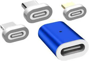 Magnetic Adapter USB Type C to Micro USB Type-C Converter for iPhone    Phone Charger Cable Connector