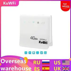 300Mbps Wifi Router 4G LTE CPE Wireless Mobile Router With LAN Port SIM Card Solt
