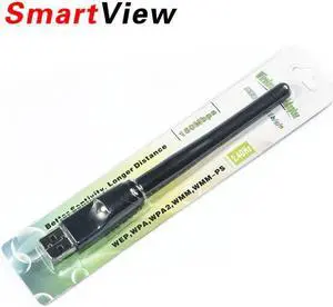 150M USB 2.0 WiFi Wireless Network Card 802.11 b/g/n LAN Adapter with rotatable Antenna and retail package