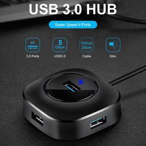 HUB  3.0 HUB Splitter Multiple  Hab 2.0 Multi Hub Expander 4 Port HUB for PC Laptop