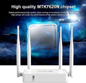Wireless Router 2.4G 300Mbps WiFi Router 5 Ports Router with 4 External Antennas