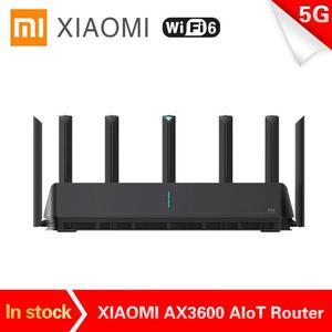 AX3600 AIoT Router Wifi6 Dual-Band 2976Mbs Gigabit Rate WPA3 Security Encryption Mesh Wifi External Signal Amplifier