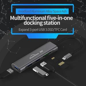 C Expansion Dock Laptop Docking Station USB 3.0 HDMI TF LAN PD USB Hub for Macbook for  for  Dock