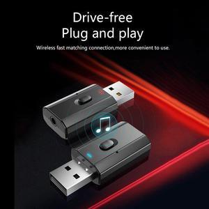 4 IN 1 Bluetooth Adapter USB Wireless Bluetooth Transmitter Receiver Music Audio For PC TV Car Hands- 3.5mm AUX Adapter