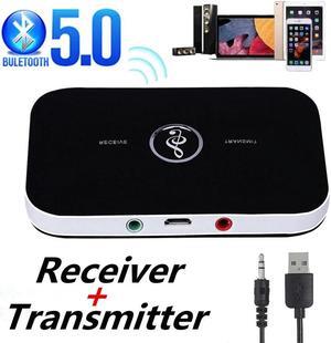 5.0 Audio Transmitter Receiver 3.5mm 3.5 AUX USB Stereo Music Wireless Adapter Dongle For PC TV Headphone Car Speaker