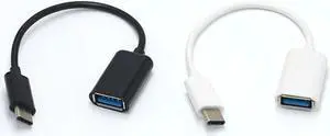 OTG Adapter Cable USB 3.1 Type C Male To USB 3.0 A Female OTG  Cord Adapter 16CM DQ-Drop