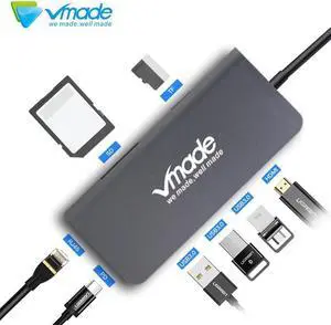 USB C HUB USB-C to 3.0 HUB HDMI RJ45 Thunderbolt 3 Adapter for MacBook  Galaxy S9  P20 Mate 20 Pro Type C USB HUB