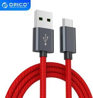 5A Fast Charging Type C Cable Sync Braided Wire Charging Cable for P9 Macbook LG G5 Mi 5 P20