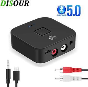 NFC Bluetooth 5.0 Receiver 3.5mm AUX RCA Jack HIFI Stereo Audio Wireless Adapter Auto On/OFF For Car Kit Audio Receptor