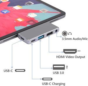 C HUB to  HDMI  3.0 HUB for iPad Pro Type C HUB for MacBook Pro Docking Station Multi Port Type-C HUB for Nintendo Switch