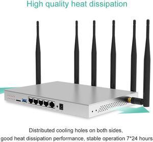 Full function Wifi Router 3G 4G Wifi Router Modem With 4Lan and Sim Card Slot Openwrt Gigabit Router For Usb 3.0 1200Mbps