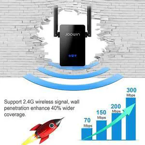 300Mbps Wireless Wifi Repeater 2.4G Wifi Repeater 2 *5dbi High Antennas Bridge Signal Amplifier Wired Router Wifi Access Point