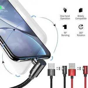USB Type C Cable for iphone Fast USB Charging Cabl Type-C Charger  Cable  USB-C Magnet Cable Wire