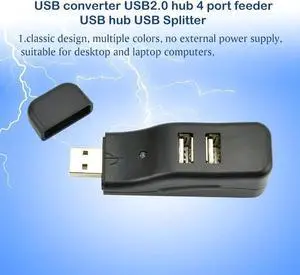 converter 2.0 hub 4-port feeder hub up to 480Mbps transfer rate controller converter 2.0 hub 4-port feeder hub up to 480Mbps transfer rate controller