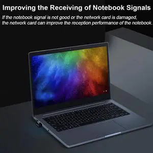 Internet Laptop 650 Mbps Receiver Outdoor Desktop PC USB Wifi Adapter Home Wireless Mini Dual Band Network
