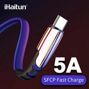 i 5A USB Type C Cable For  Mate 20 Pro  10 USB 3.1 Quick 3.0 Cord Phone Charger  S9 S8 Mi 9 Redmi Note 7