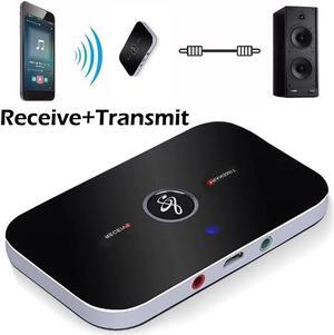 Bluetooth 5.0 2 IN 1 Transmitter Receiver Wireless Audio Adapter For PC TV Headphone MP3 Car RCA 3.5MM 3.5 AUX Jack Adapters