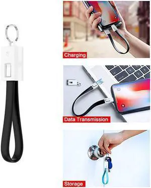 Chain Micro USB Type C Lighting Cable Fast Charging Cable For iPhone 6s  Charger Usbc Typec chain Cord Short Cabel