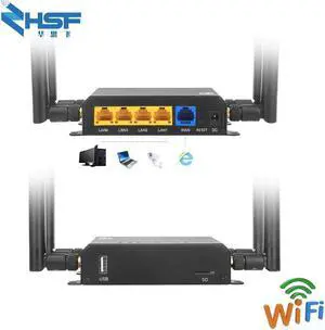 CAT4 CAT6 4G LTE Router Lan Port Wireless CPE  300Mbps High speed Mobile Wifi Hotspot with SIM Card Slot