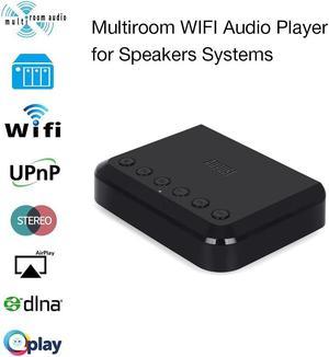 WR320 Wireless Bluetooth WIFI DLNA Airplay Receiver for Speaker/Amplifier Multiroom Music Audio Adapter with Cable