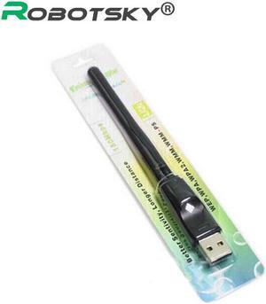 RT5370 150M USB 2.0 WiFi Wireless Network Card 802.11 b/g/n LAN Adapter with rotatable Antenna and retail package XC1290