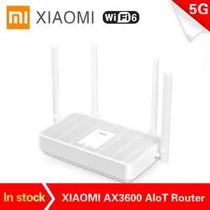 Redmi Router AX5 WiFi 6 2.4G /5G dual Frequency Mesh network Wifi Repeater 4 High Gain Antennas signal extender