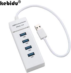 2019 New High Speed USB Hub Mini 4 Ports Hub USB 3.0 USB Splitter Adapter Cable For PC Laptop Computer Accessories