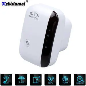 Wireless Wifi Repeater 802.11n/b/g Network Wi Fi Routers 300Mbps Range Expander Signal Booster Extender WIFI Ap Wps