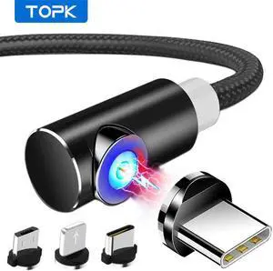 1M 2M Magnetic Micro USB Cable for iPhone  USB Type C Cable Magnetic Charging Cable USB C Mole Phone Cables